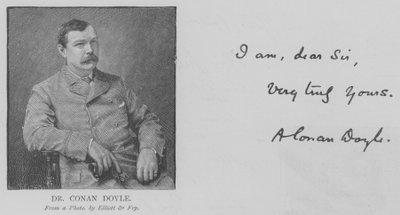 Dr Conan Doyle (Grawerowanie) autorstwa English School