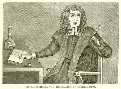Dr Garencieres, tłumacz Nostradamusa autorstwa English School