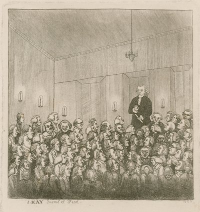 Dr Graham, Pall Mall, Londyn autorstwa English School