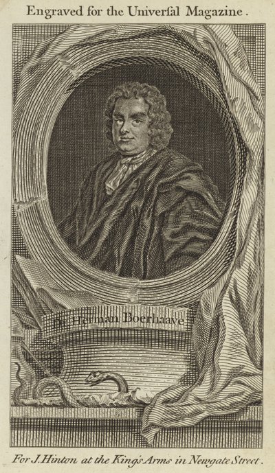 Dr Herman Boerhaave autorstwa English School