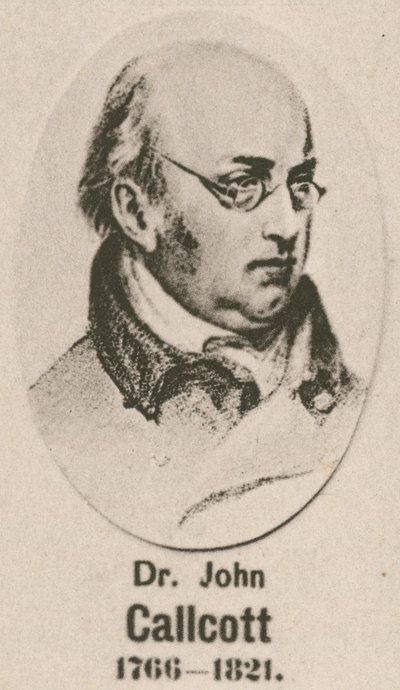 Dr John Callcott (grawiura) autorstwa English School