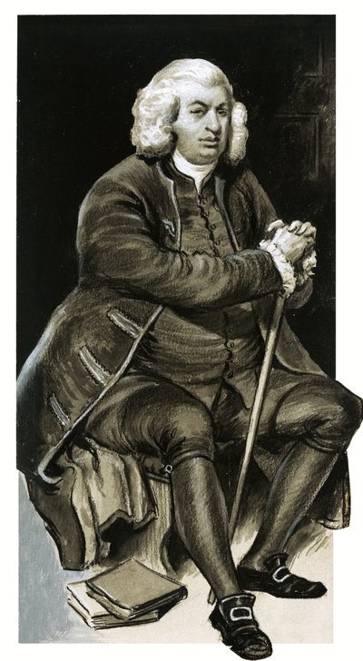 Dr Johnson autorstwa English School