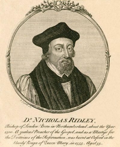 Dr Nicholas Ridley autorstwa English School