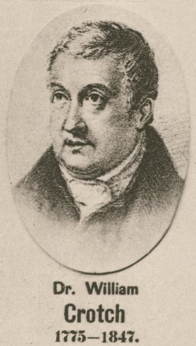 Dr William Crotch (grawiura) autorstwa English School