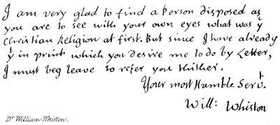 Dr William Whiston autorstwa English School