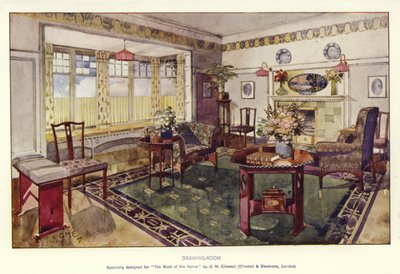 Salon autorstwa English School