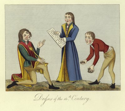 Suknie z XVI wieku autorstwa English School