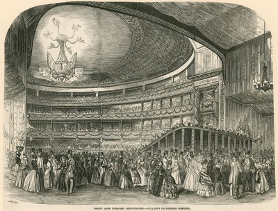Teatr Drury Lane w remoncie – koncert na promenadzie Julliens autorstwa English School
