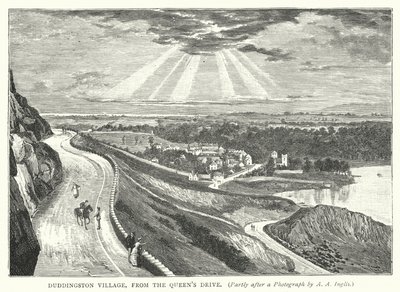 Wioska Duddingston, od Queen