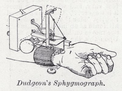 Sfigmograf Dudgeona (lito) autorstwa English School
