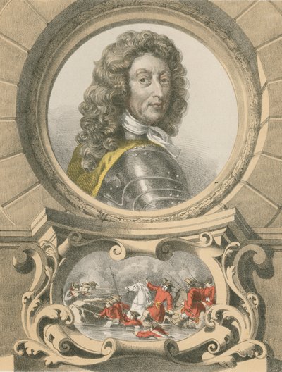 Książę Schombierc, pułkownik Pierwszej Royals autorstwa English School
