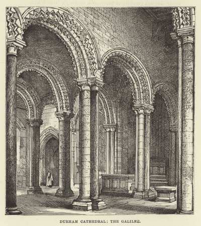 Katedra w Durham, Galilea autorstwa English School