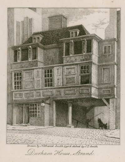 Durham House, Strand autorstwa English School