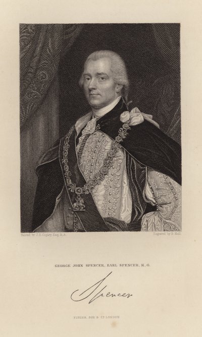 Earl Spencer autorstwa English School