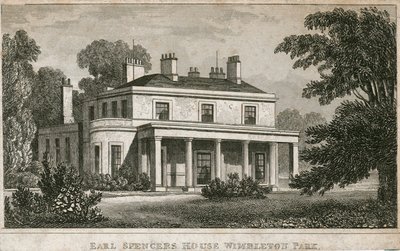 Earl Spencer House, Wimbledon Park autorstwa English School