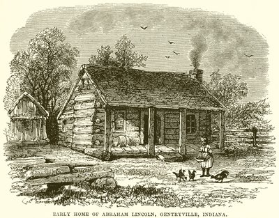 Wczesny dom Abrahama Lincolna, Gentryville, Indiana autorstwa English School