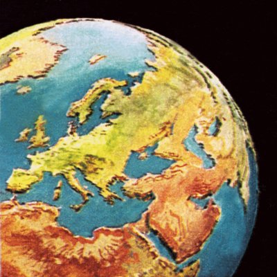 Ziemia widziana z kosmosu w 1965 roku autorstwa English School