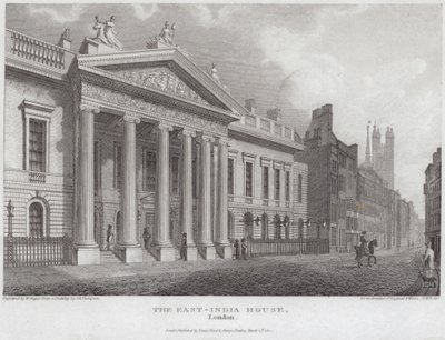 Wschodnioindyjski dom przy Leadenhall Street autorstwa English School