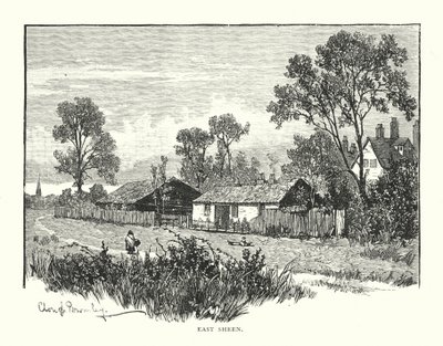 East Sheen (grawerunek) autorstwa English School