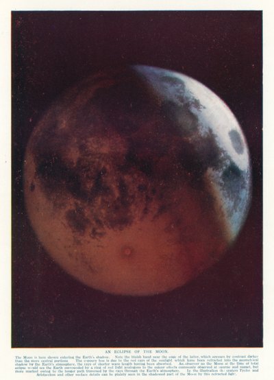 Eclipse of the Moon (kolor lito) autorstwa English School