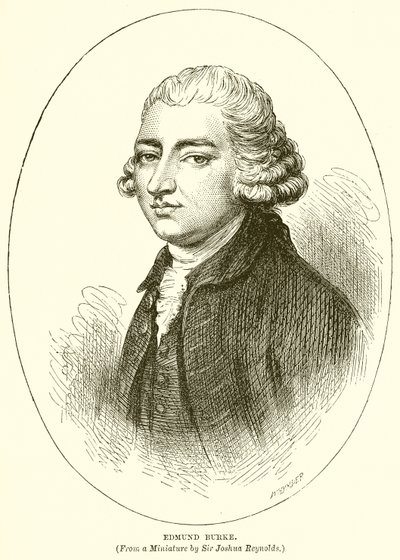 Edmund Burke autorstwa English School