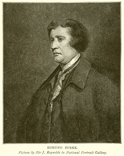 Edmund Burke autorstwa English School