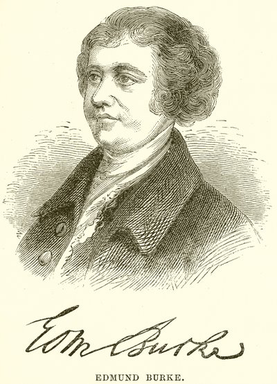 Edmund Burke autorstwa English School