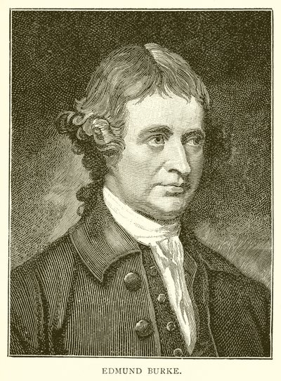 Edmund Burke autorstwa English School