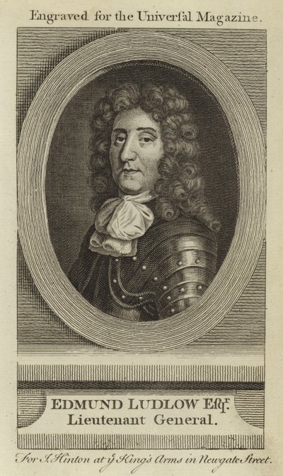 Edmund Ludlow Esquire, generał porucznik autorstwa English School
