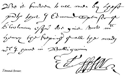 Edmund Spenser autorstwa English School