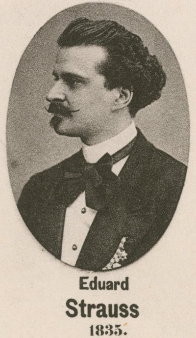 Eduard Strauss (grawiura) autorstwa English School