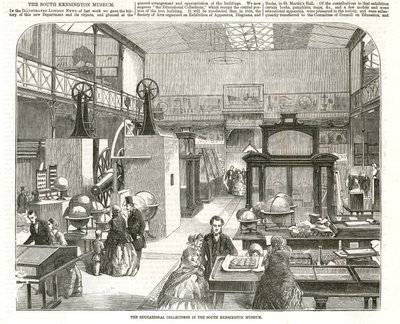 Kolekcje edukacyjne w South Kensington Museum autorstwa English School