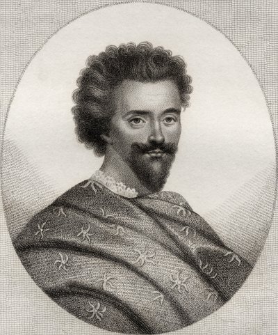 Edward Herbert, ilustracja z „Katalogu autorów królewskich i szlacheckich, tom III”, wydanego w 1806 r. autorstwa English School