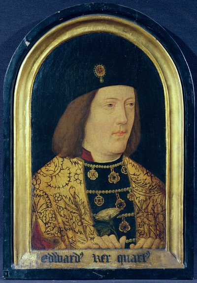 Edward IV, c.1510-1540 (olej na desce) (patrz także 711008) autorstwa English School