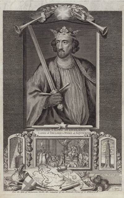 Edward I z Anglii autorstwa English School