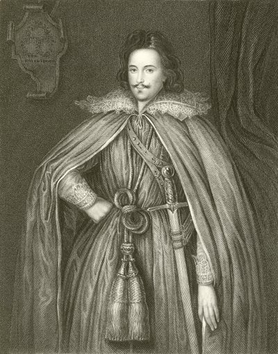 Edward, Lord Herbert z Cherbury autorstwa English School