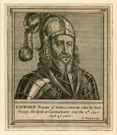 Edward Książę Walii autorstwa English School