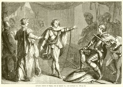 Edward Prince of Wales, syn Henryka VI i Edwarda IV autorstwa English School