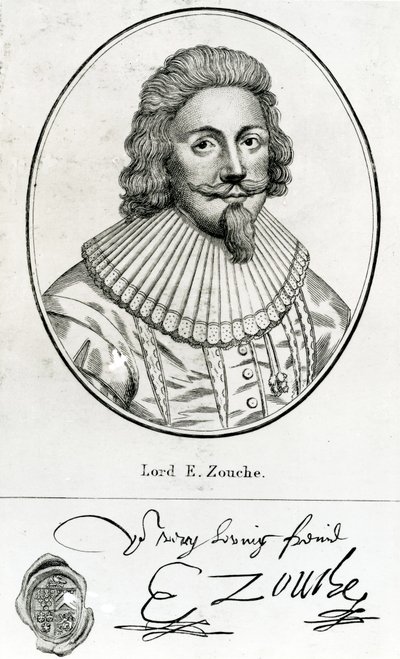 Edwarda la Zouche (1556-1625) autorstwa English School