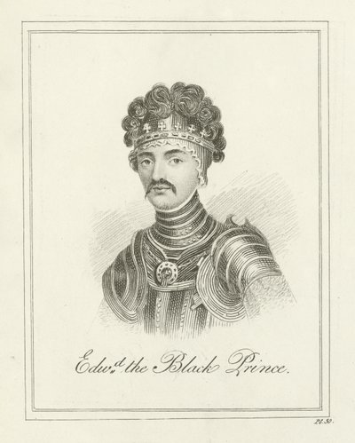 Edward Czarny Książę autorstwa English School