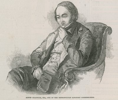 Edwin Chadwick autorstwa English School