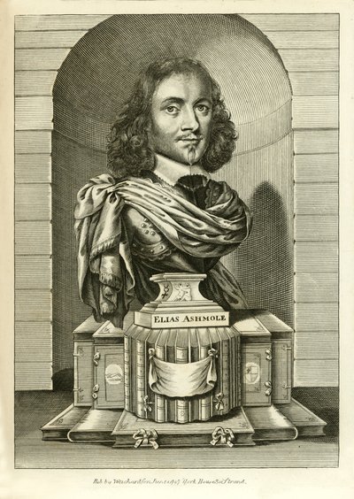 Elias Ashmole autorstwa English School