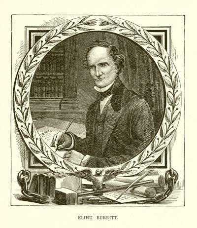 Elihu Burritt autorstwa English School