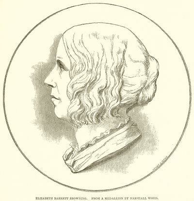 Elizabeth Barrett Browning autorstwa English School