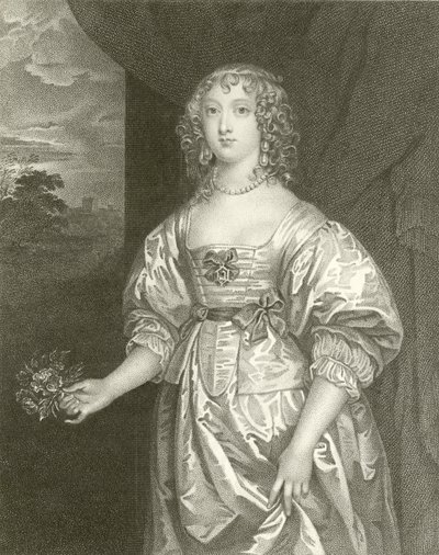 Elizabeth Cecil, hrabina Devonshire autorstwa English School