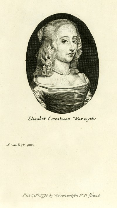 Elżbieta, hrabina Warwick autorstwa English School