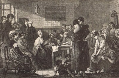 Elizabeth Fry (1780-1845) (rycina) autorstwa English School