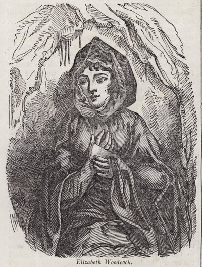 Elizabeth Woodcock (grawerowanie) autorstwa English School