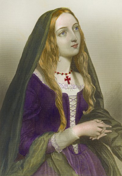 Elizabeth Woodville, królowa małżonka Edwarda IV, króla Anglii, wydrukowana przez Henry