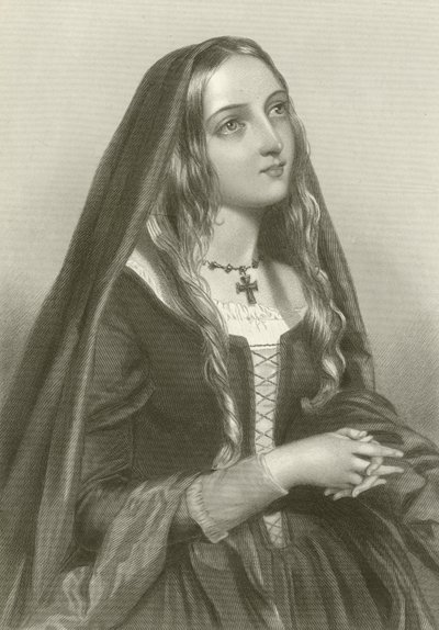 Elżbieta z Woodville, królowa króla Edwarda IV autorstwa English School